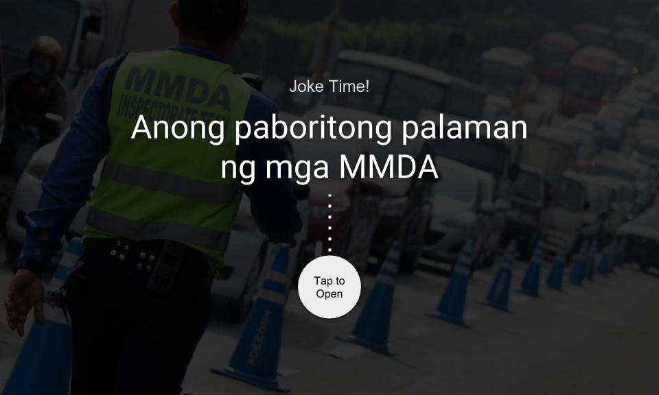 Anong paboritong palaman ng mga MMDA?