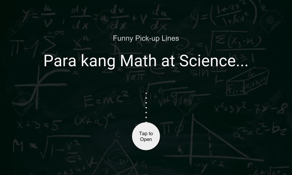 Para kang Math at Science
