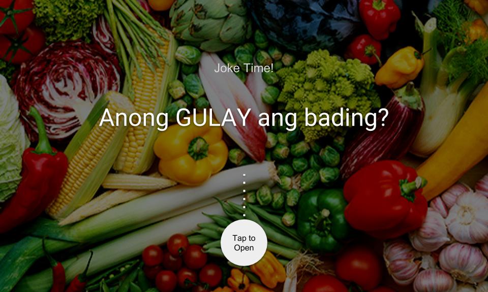Anong GULAY and bading?