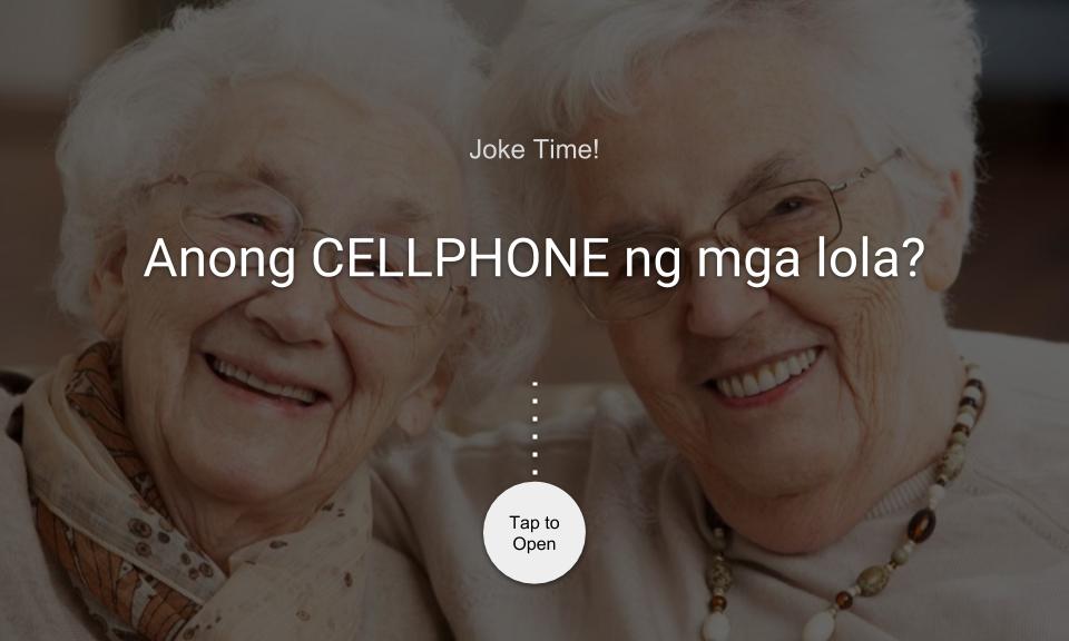 Anong tawag sa CELLPHONE ng mga Lola? - Pulutan Club