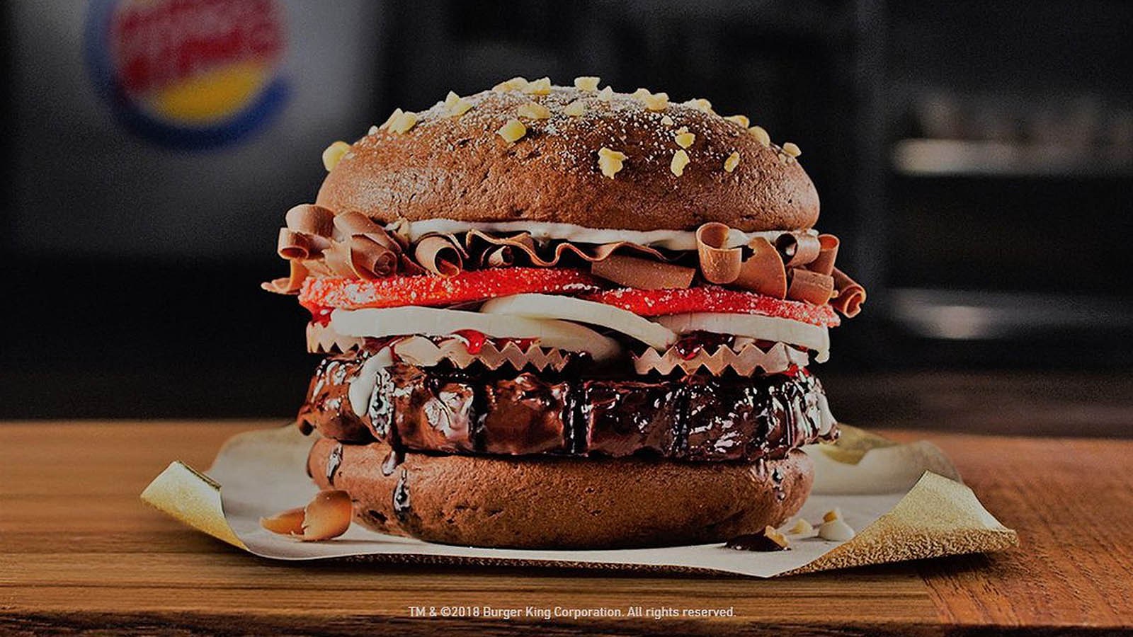 Burger King’s Chocolate Whopper