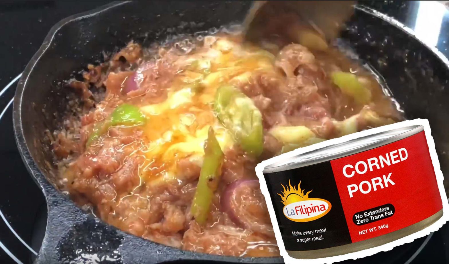 Sizzling Barbecue Corned Pork With Cheese Pulutan Recipe - Pulutan Club