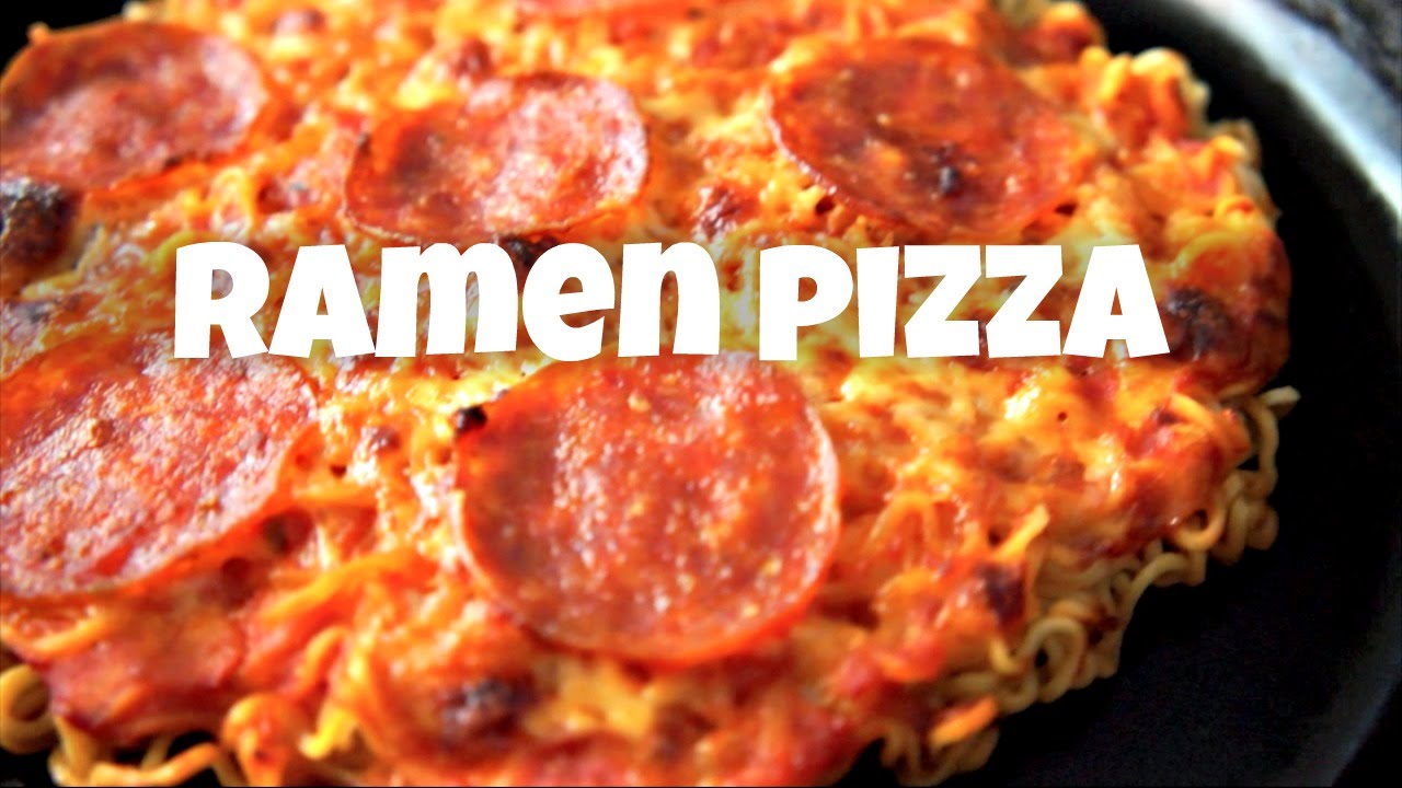 Whoa! Ramen Pizza