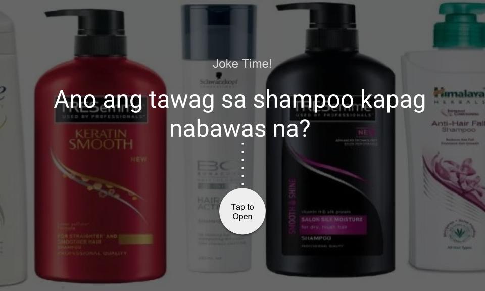Ano ang tawag sa shampoo kapag nabawasan na?