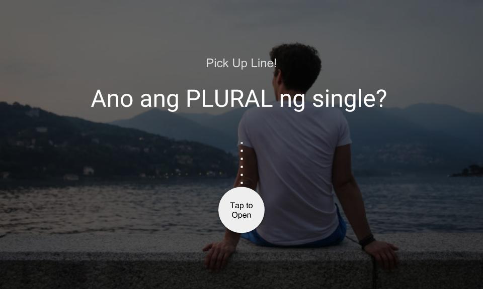 Ano ang PLURAL ng single?