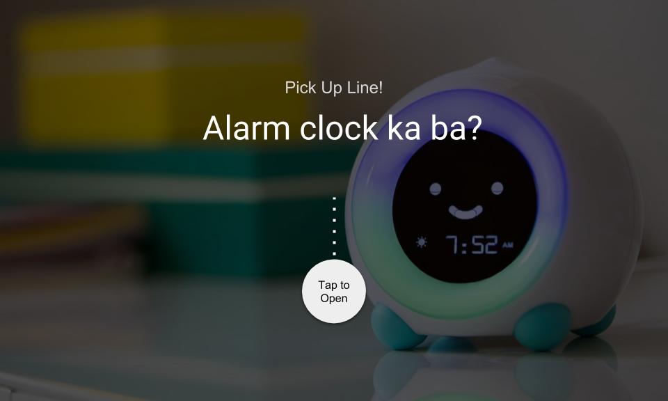 Alarm clock ka ba?