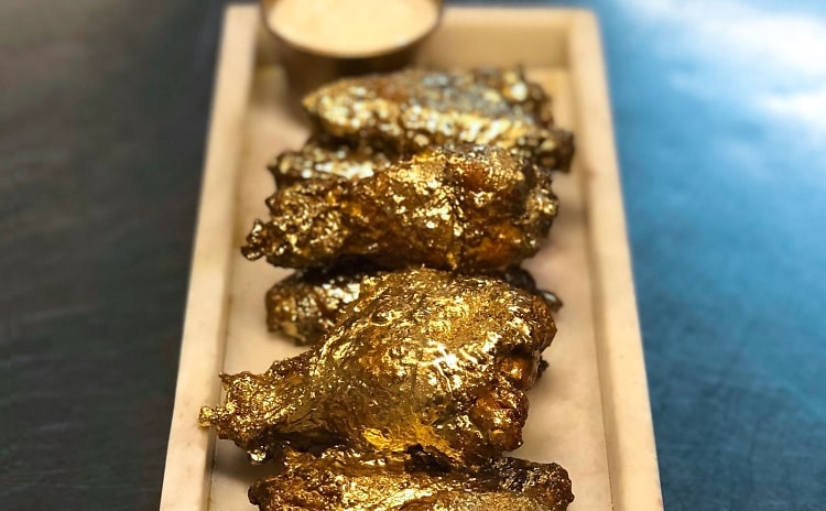 A different kind of GOLDEN brown Chicken Wings