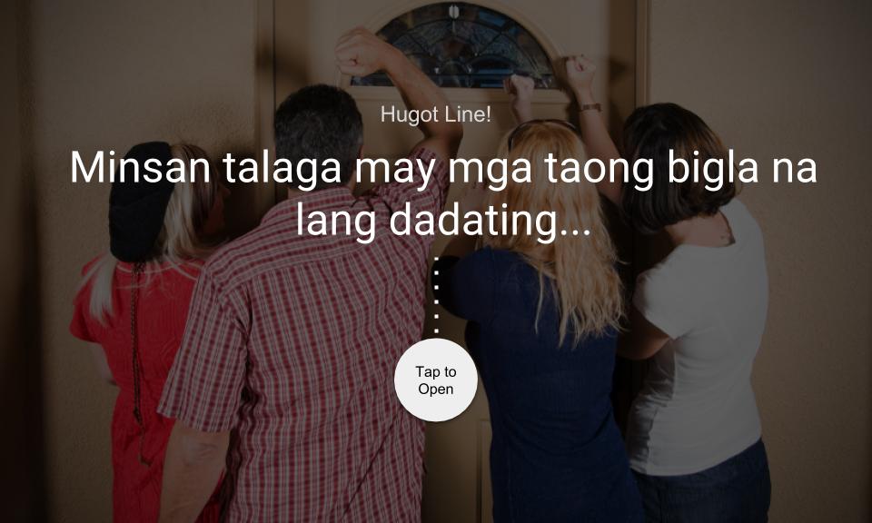Minsan talaga may mga taong bigla na lang dadating…