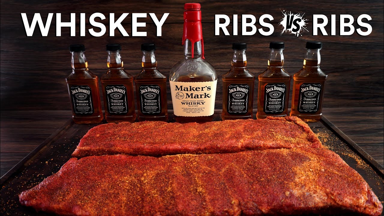 Whiskey Ribs MATCHUP: Maker’s Mark VS Jack Daniel’s