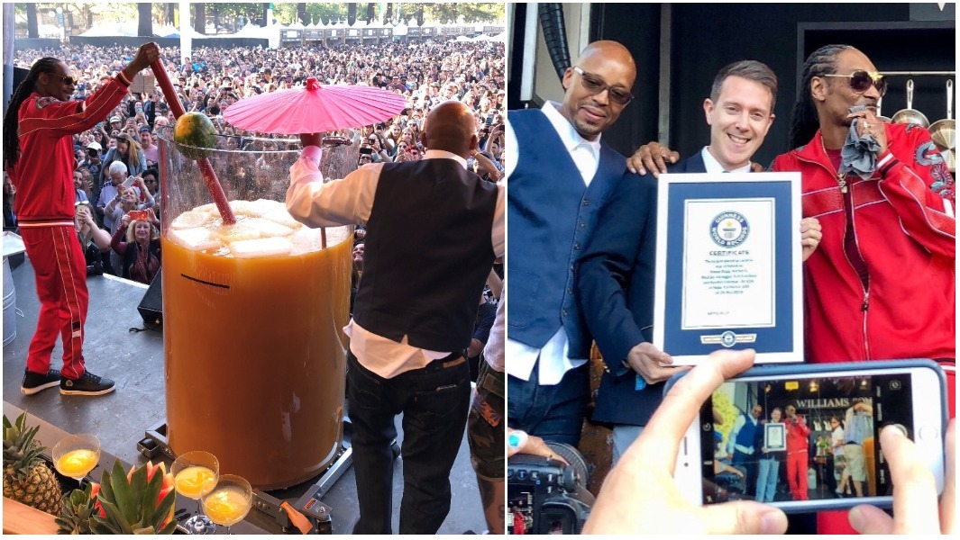 Snoop Dogg’s Paradise Cocktail…