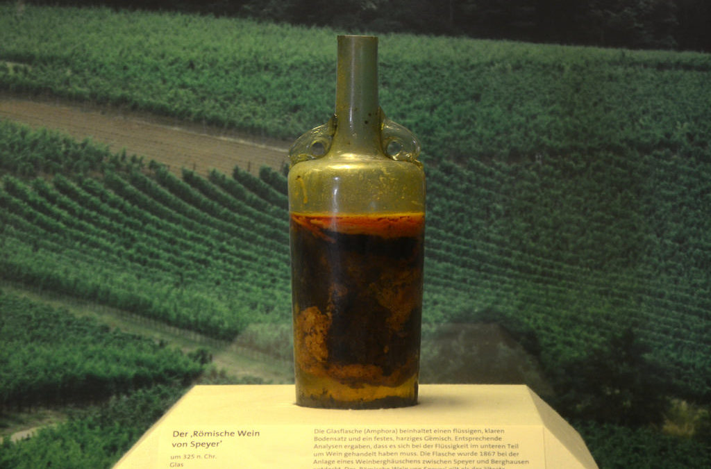The 1,650 year old Wine Bottle…