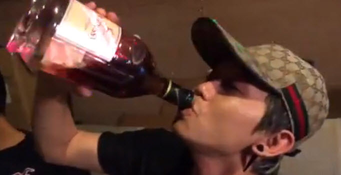 Viet Guy takes on Hennessy Bottle