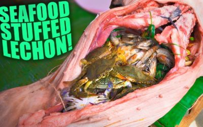 Seafood Stuffed Lechon… MIND BLOWN!