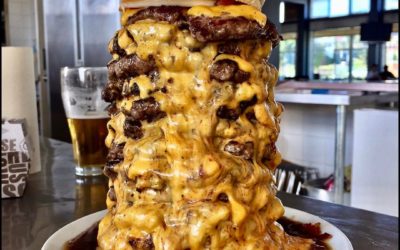 This Guy’s quest to eat Massive Burgers…